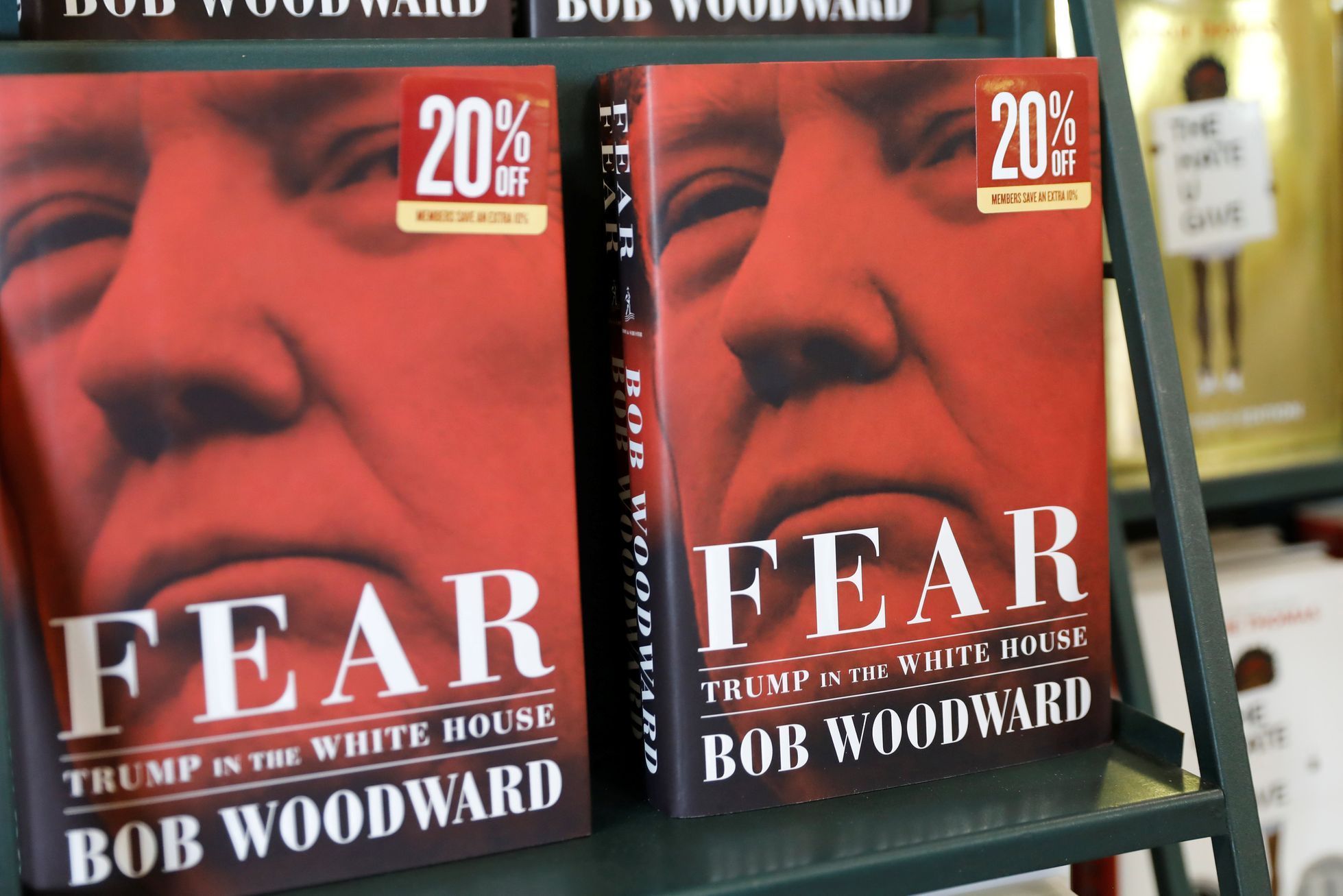 Fear kniha Trump Woodward