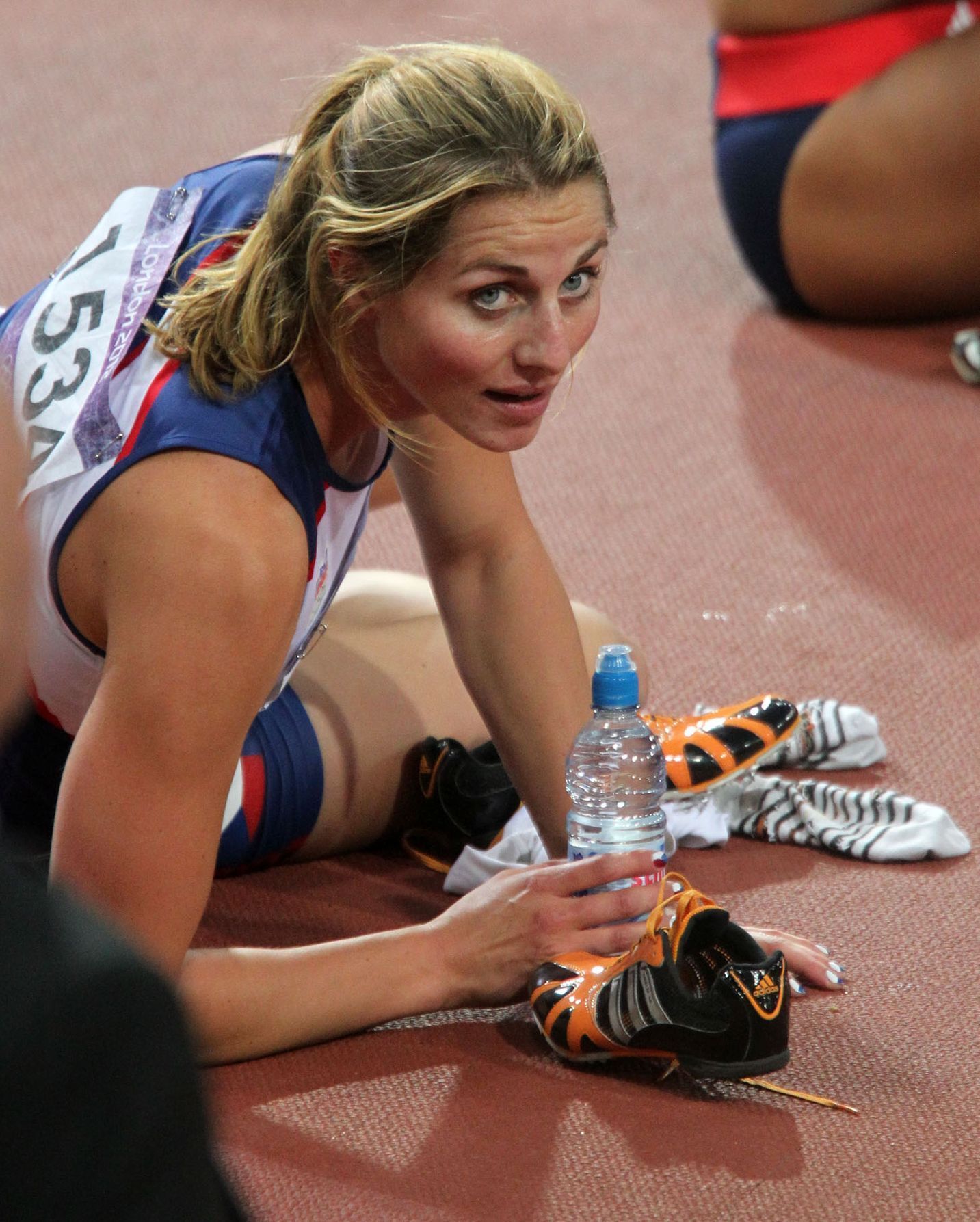 Eliška Klučinová po sedmiboji, atletika na olympijských hrách v Londýně 2012