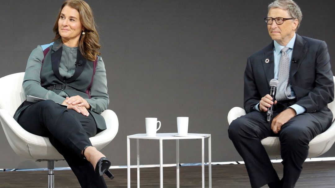 Americký miliardář, filantrop a spoluzakladatel a dlouholetý šéf společnosti Microsoft Bill Gates a Melinda Gatesová