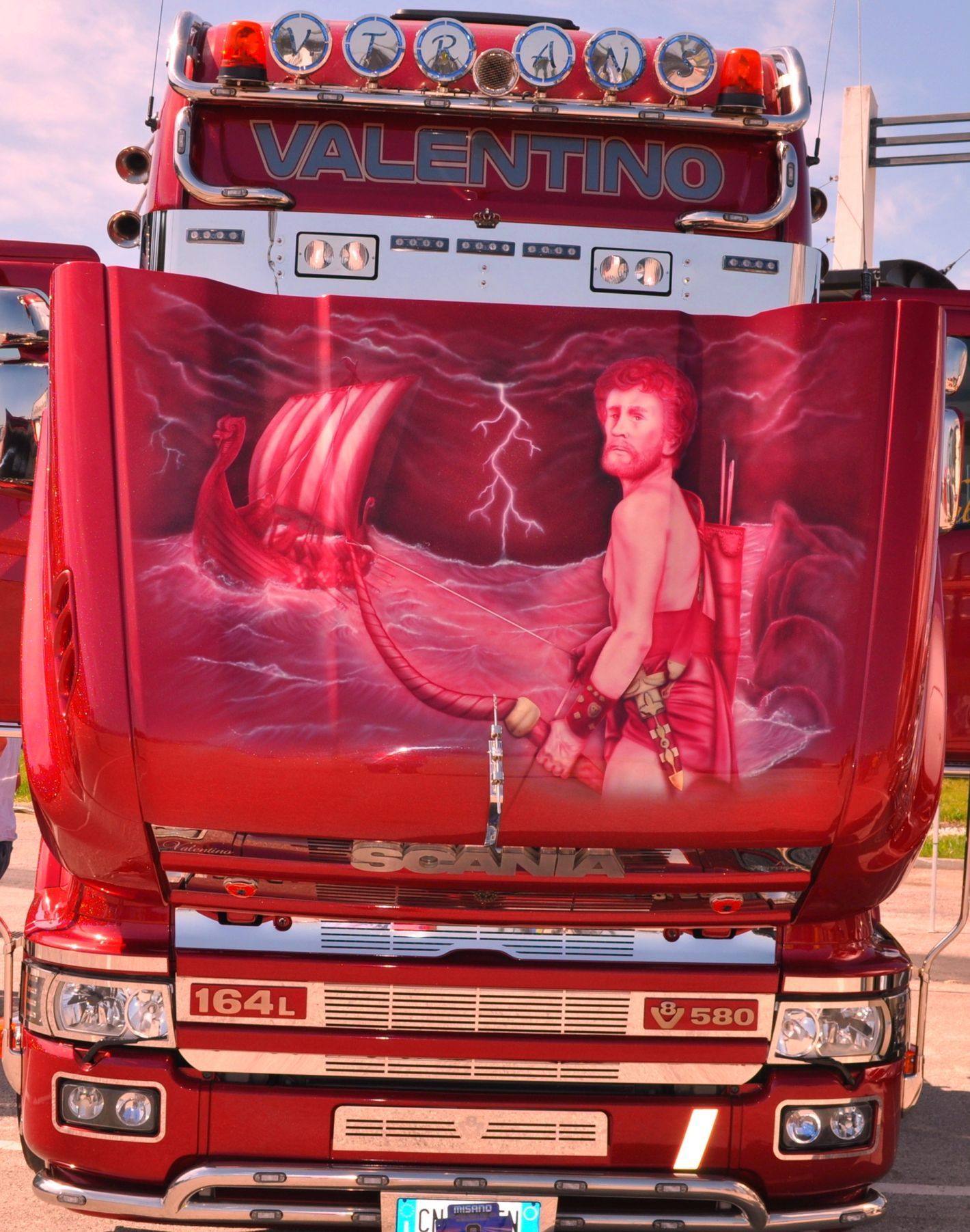 ME tahačů na okruzích v Misanu 2022 - ukázka kamionů
