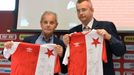 SK Slavia: Jiří Šimáne a Jaroslav Tvrdík