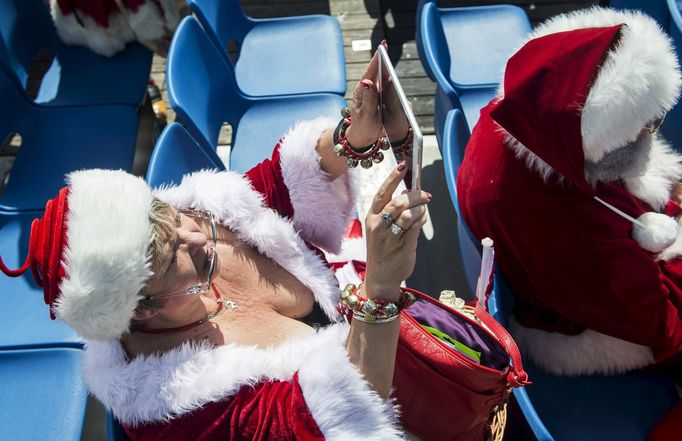 Světový konkres Santa Clausů 2015 v Copenhagenu