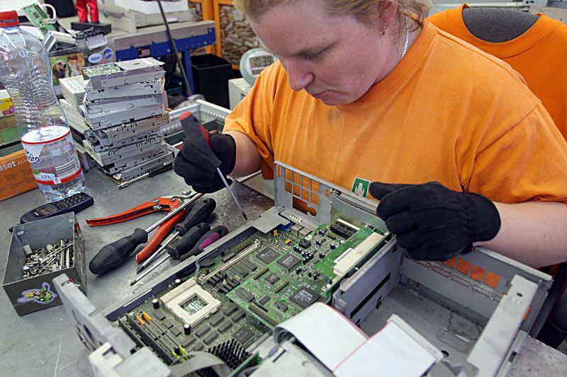 Recyklace elektroodpadu