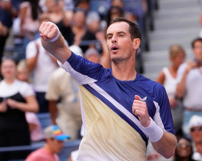 US Open 2022, 3. den (Andy Murray)