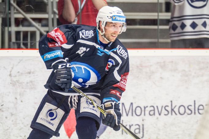 hokej, extraliga 2018/2019, Třinec - Plzeň, Jaroslav Kracík v prvním semifinále play off