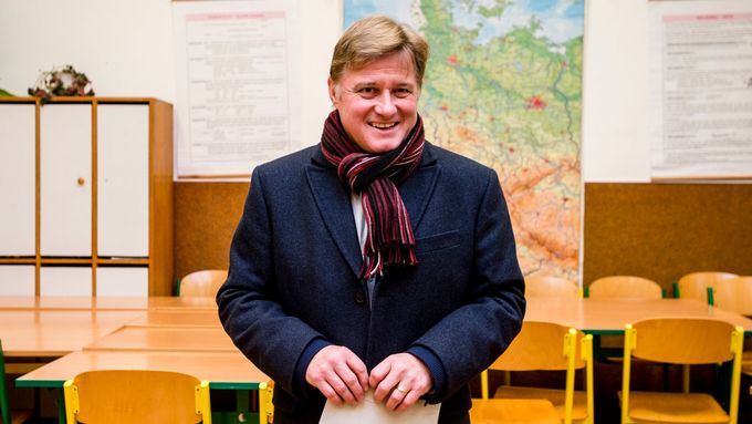 Vrchlabský starosta Jan Sobotka (STAN), kandidát do senátu na Trutnovsku.