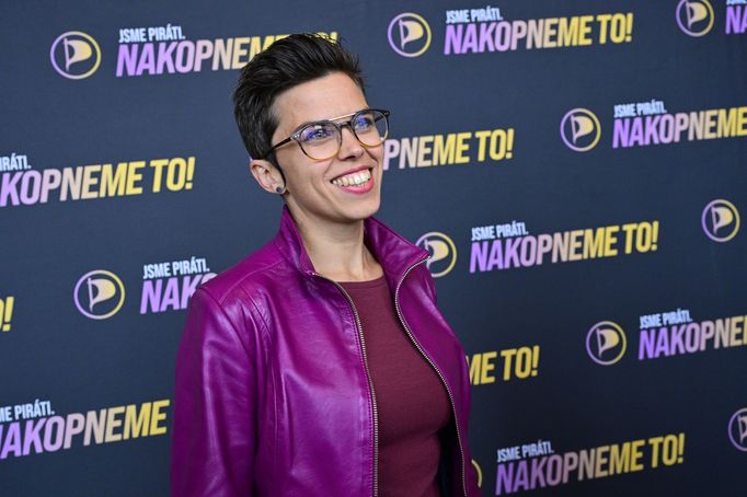 Místopředsedkyně Pirátů a poslankyně Olga Richterová