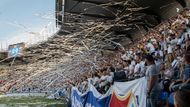 Šlágr osmého kola se odehrál před bouřlivou atmosférou vyprodaného ostravského stadionu.