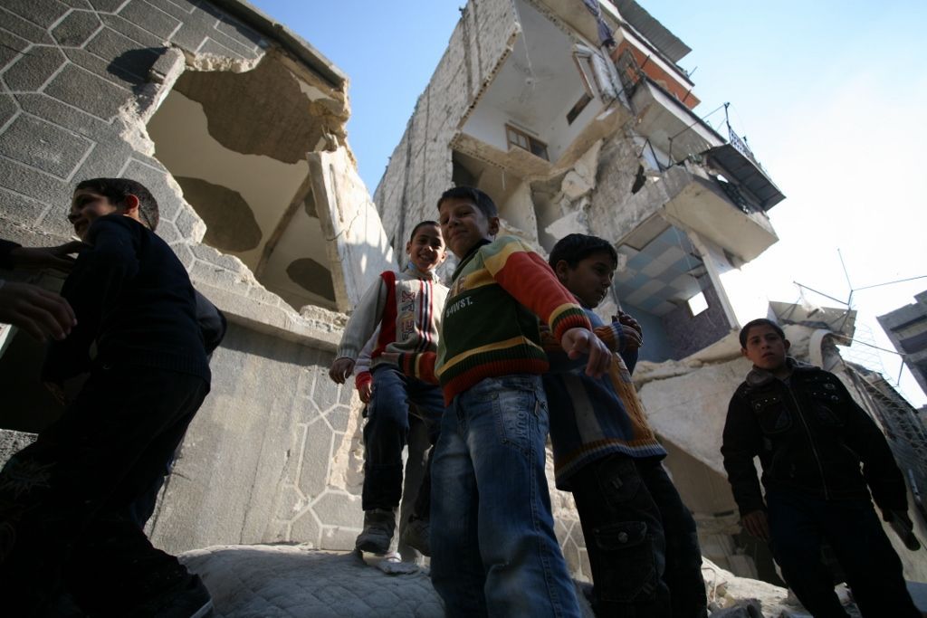Foto: Tak v Sýrii pomáhá Člověk v tísni