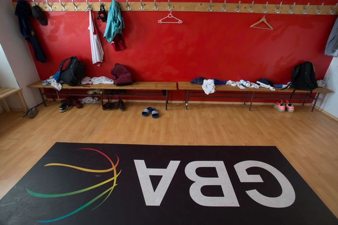 Trenénink basketbalového týmu Get Better Academy