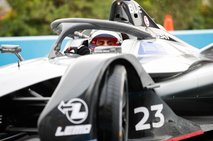 Formule E, Rijád 2018: Sébastien Buemi