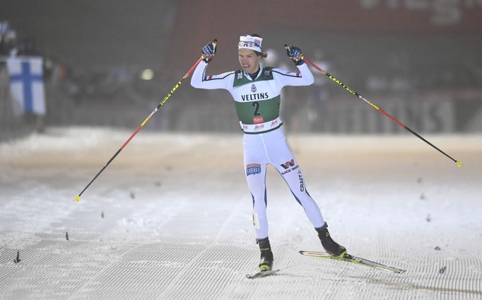 Espen Andersen při SP v Ruce 2017