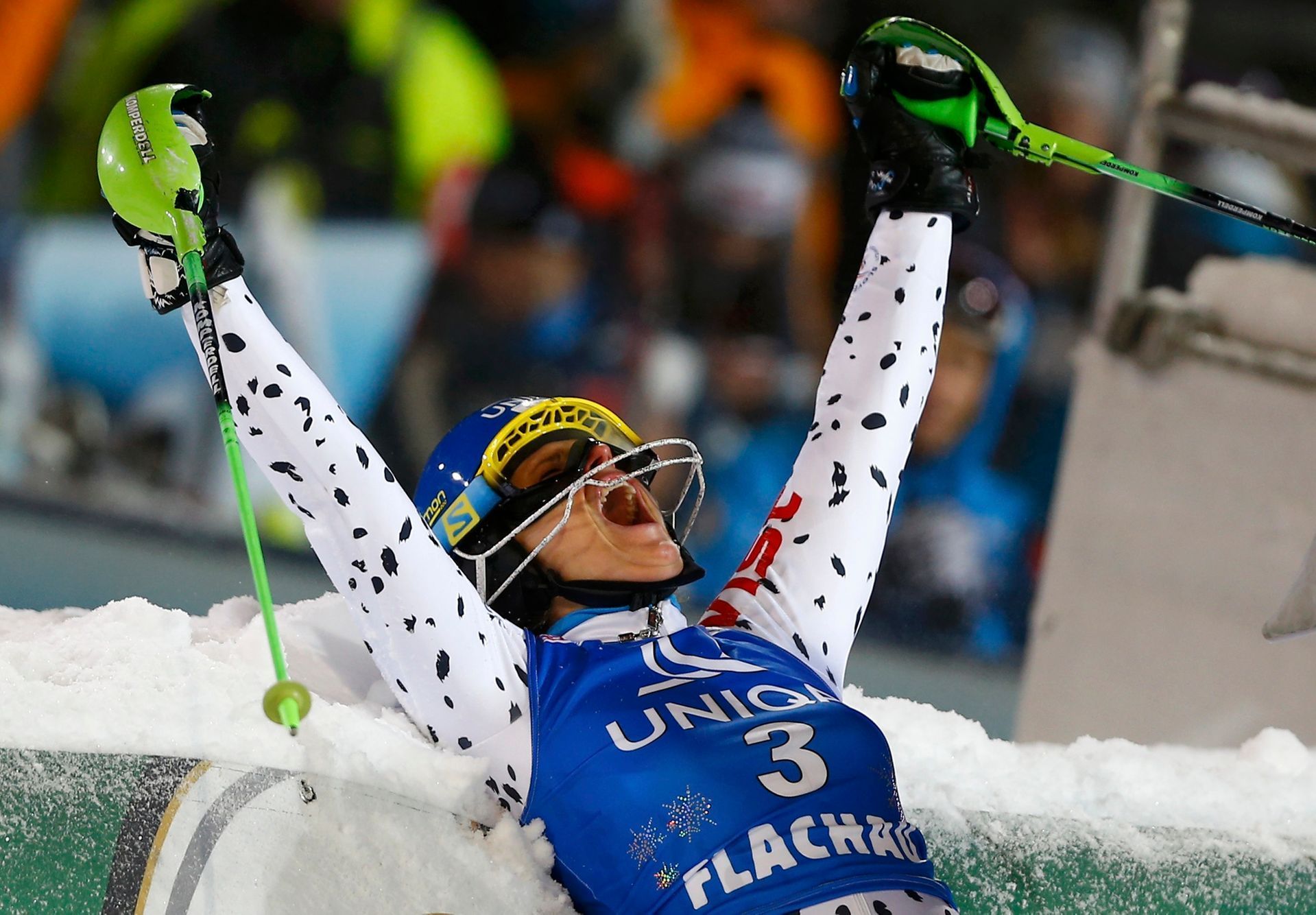 SP ve slalomu ve Flachau: Veronika Velez Zuzulová