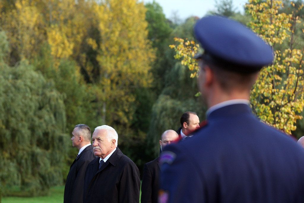 Joachim Gauck na návštěvě v Lidicích