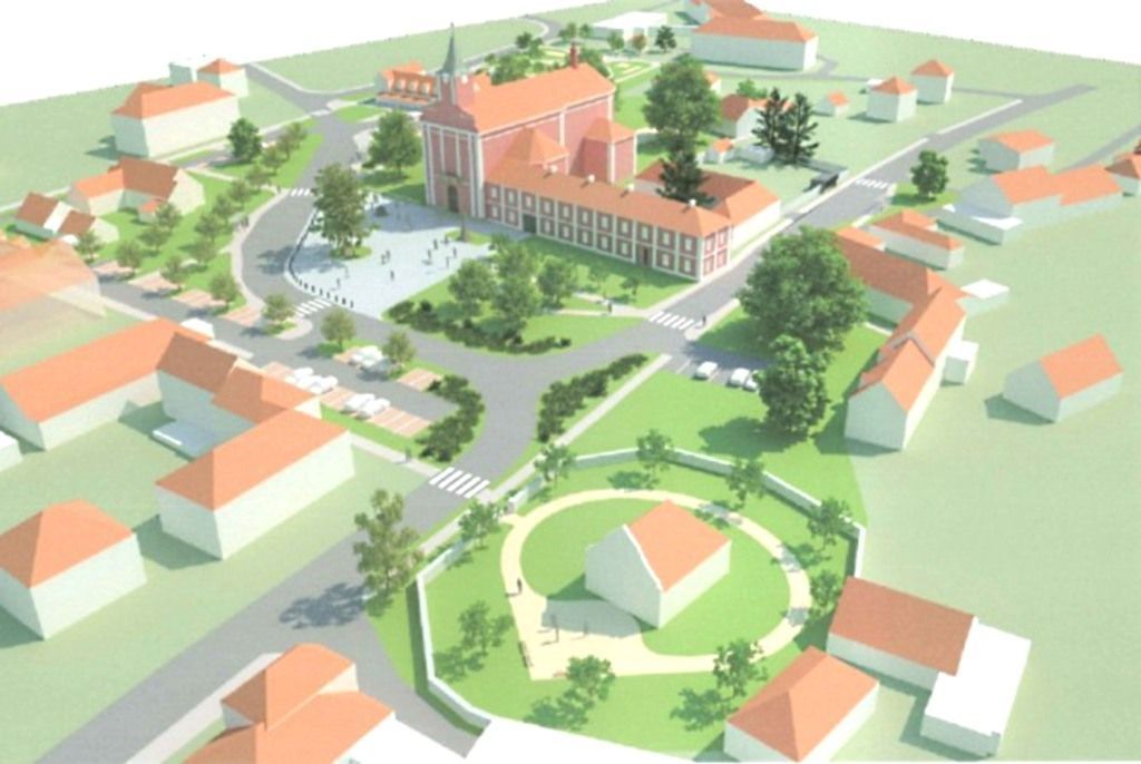 Projekty staveb - Mariánské náměstí Zlín