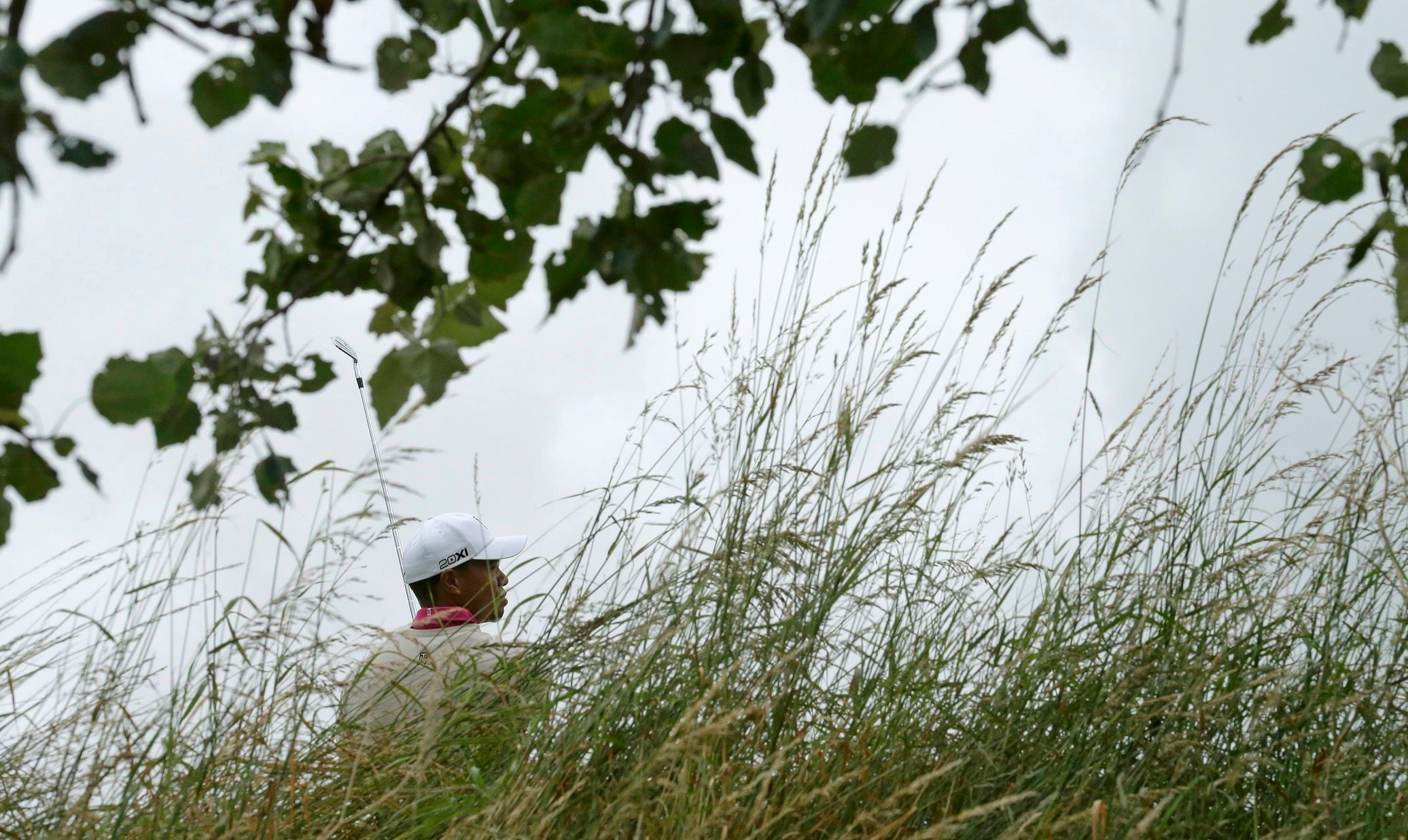 Tiger Woods na British Open 2012