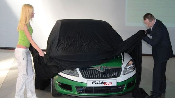 FOTO Tak vypadá nový rallye model Škody fabia