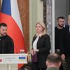 petr pavel zuzana čaputová volodymyr zelenskyj prezident ukrajina česko slovensko