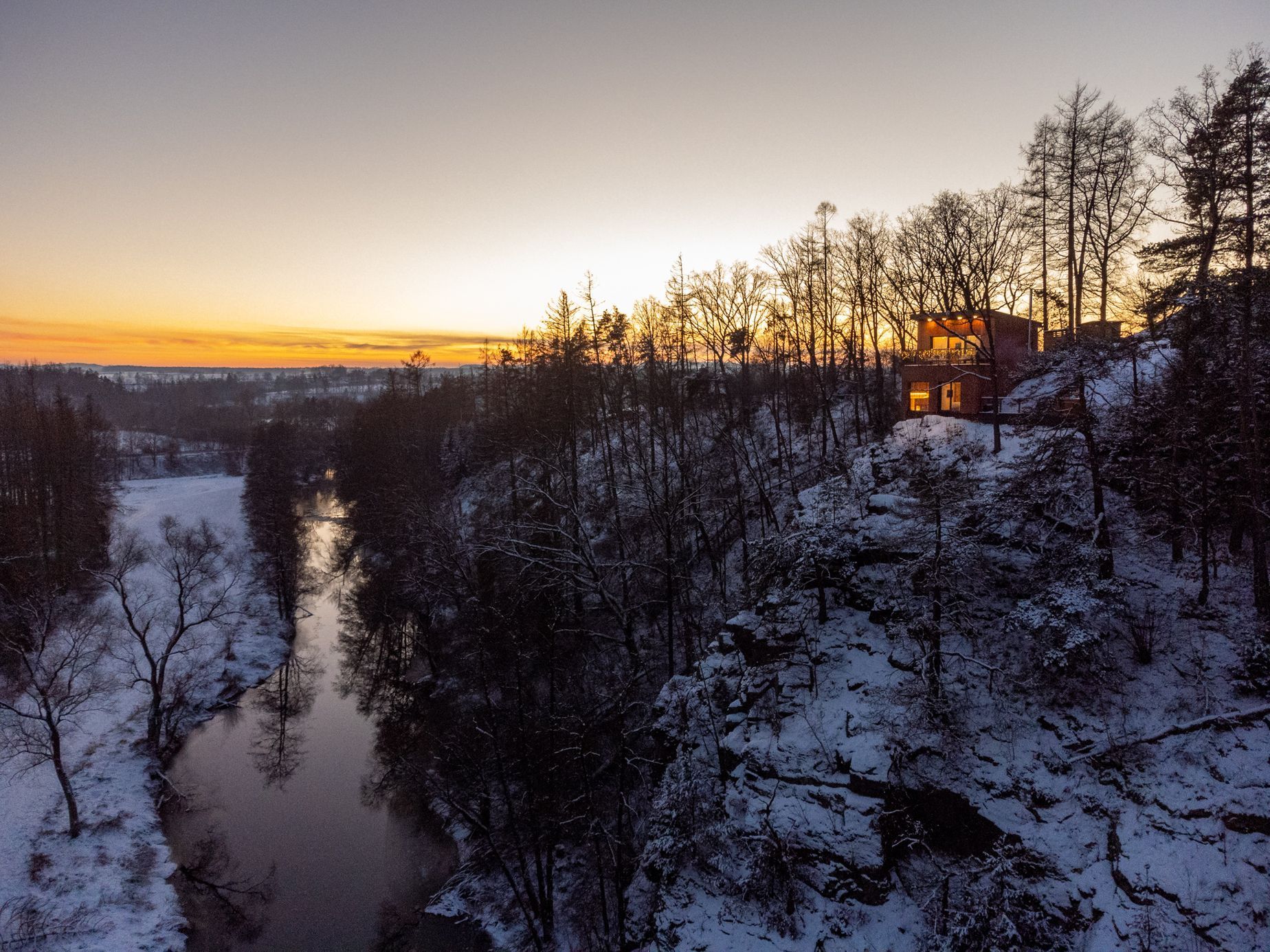 Skalní chata Valentýna