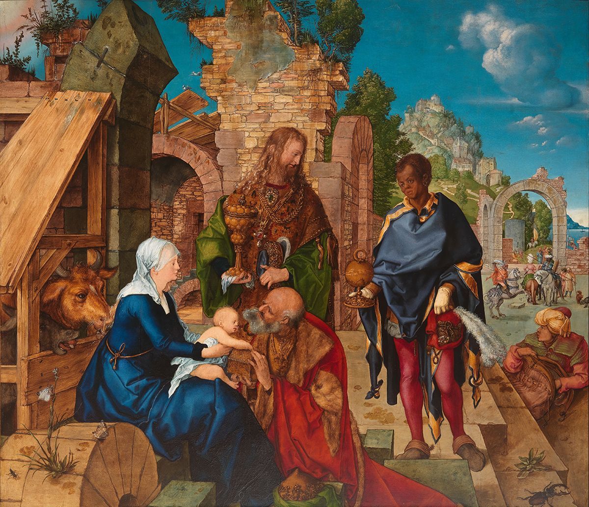 Albrecht Dürer: Klanění tří králů