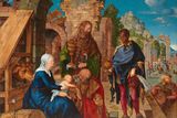 Albrecht Dürer: Klanění tří králů, 1504