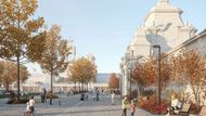 Projekt se zaměřuje na revitalizaci prostoru před Průmyslovým palácem a jeho okolí o rozloze více než 64 000 m².