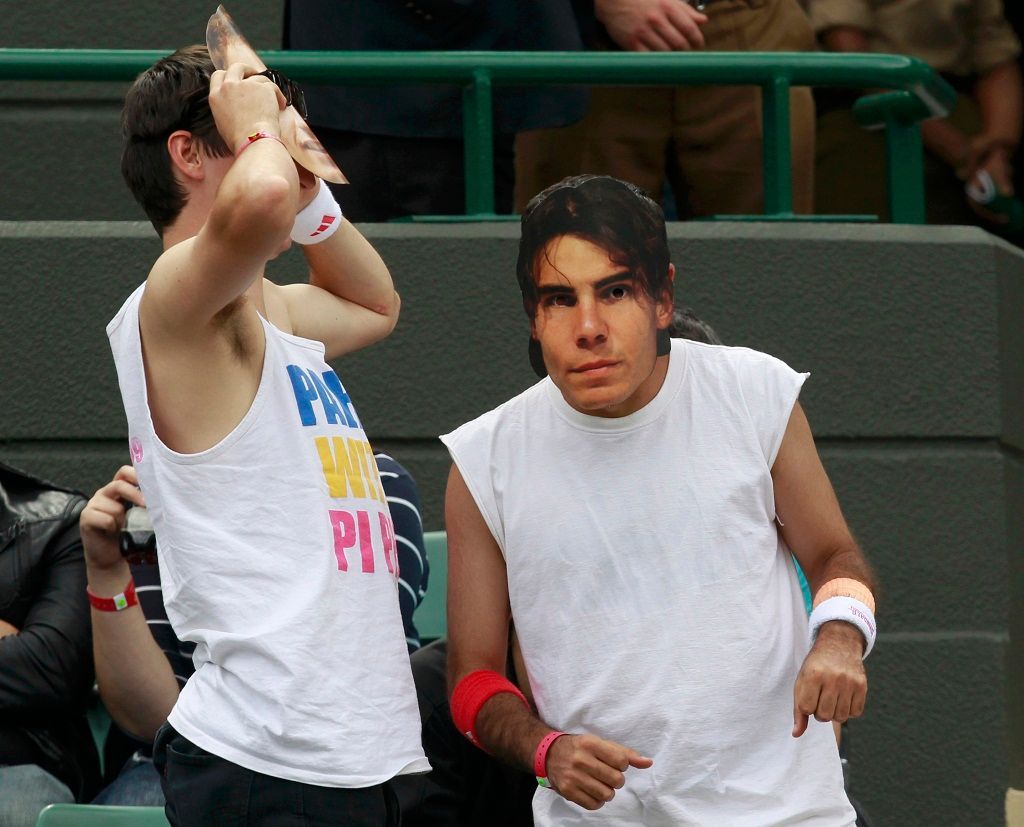 Wimbledon 2011: Berdych - Volandri (fanoušek)