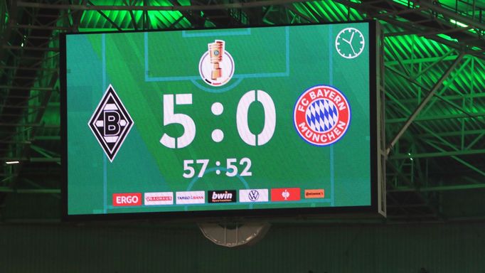 Bayern Mnichov utržil v Mönchengladbachu rekordní porážku