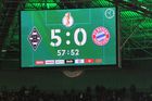 Bayern Mnichov utržil v Mönchengladbachu rekordní porážku