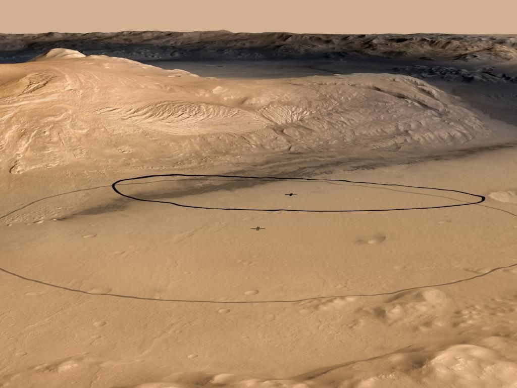 Sonda Curiosity přistála na Marsu