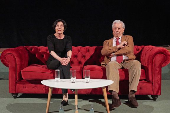 Müllerová v kině Lucerna diskutovala s Mariem Vargasem Llosou, dalším držitelem Nobelovy ceny za literaturu.