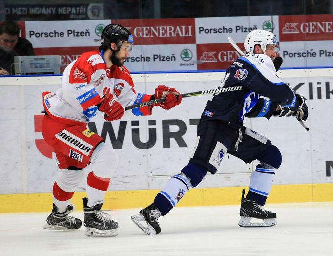 2. čtvrtfinále play-off 2018, Plzeň - Olomouc: David Ostřížek