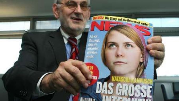 Natascha Kampusch, která unikla z osmiletého věznění, je v Rakousku událostí číslo 1