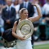 Angelique Kerberová ve finále Wimbledonu 2018