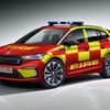 Škoda Enyaq iV ve službách policie, hasičů a záchranné služby