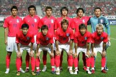 Fotbalisté Jižní Koreje