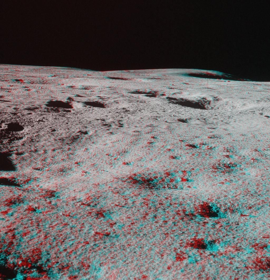 3D - Apollo 14 na Měsíci