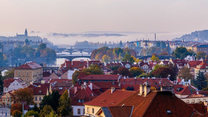 Krása podzimní Prahy na fotografiích Radoslava Vnenčáka