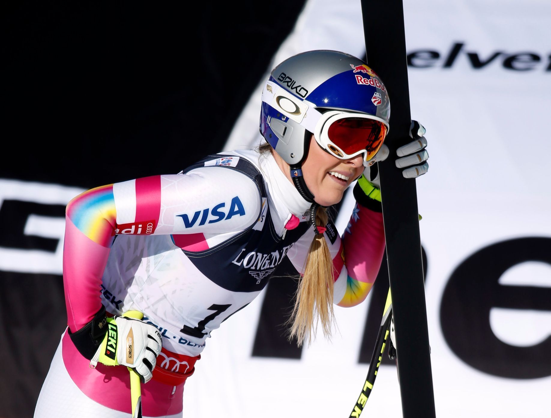Lindsey Vonnová na MS ve sjezdovém lyžování 2015