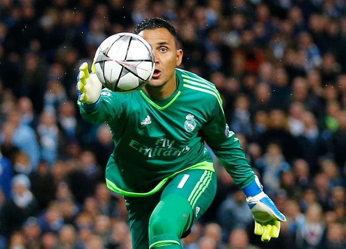 Real Madrid's Keylor Navas