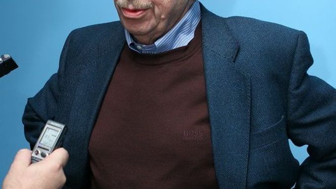 Václav Havel na fotografii z října loňského roku