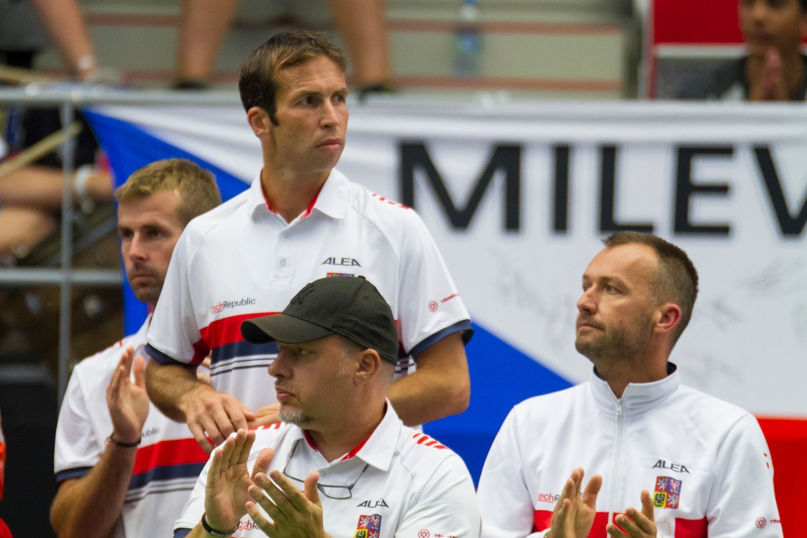 Davis Cup 2016 Česko vs. Francie: Lukáš Rosol - Jo-Wilfried Tsonga