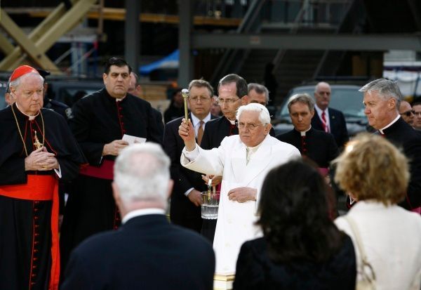 Papež na Ground Zero