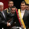 Rafael Correa skládá v Ekvádoru prezidentský slib