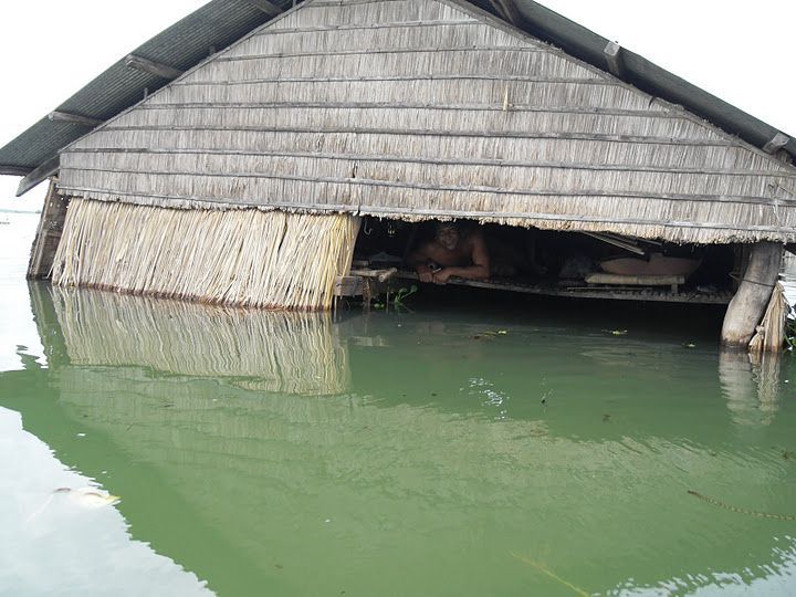 Záplavy Kambodža