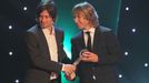 Fotbal, galavečer: Tomáš Rosický a Pavel Nedvěd