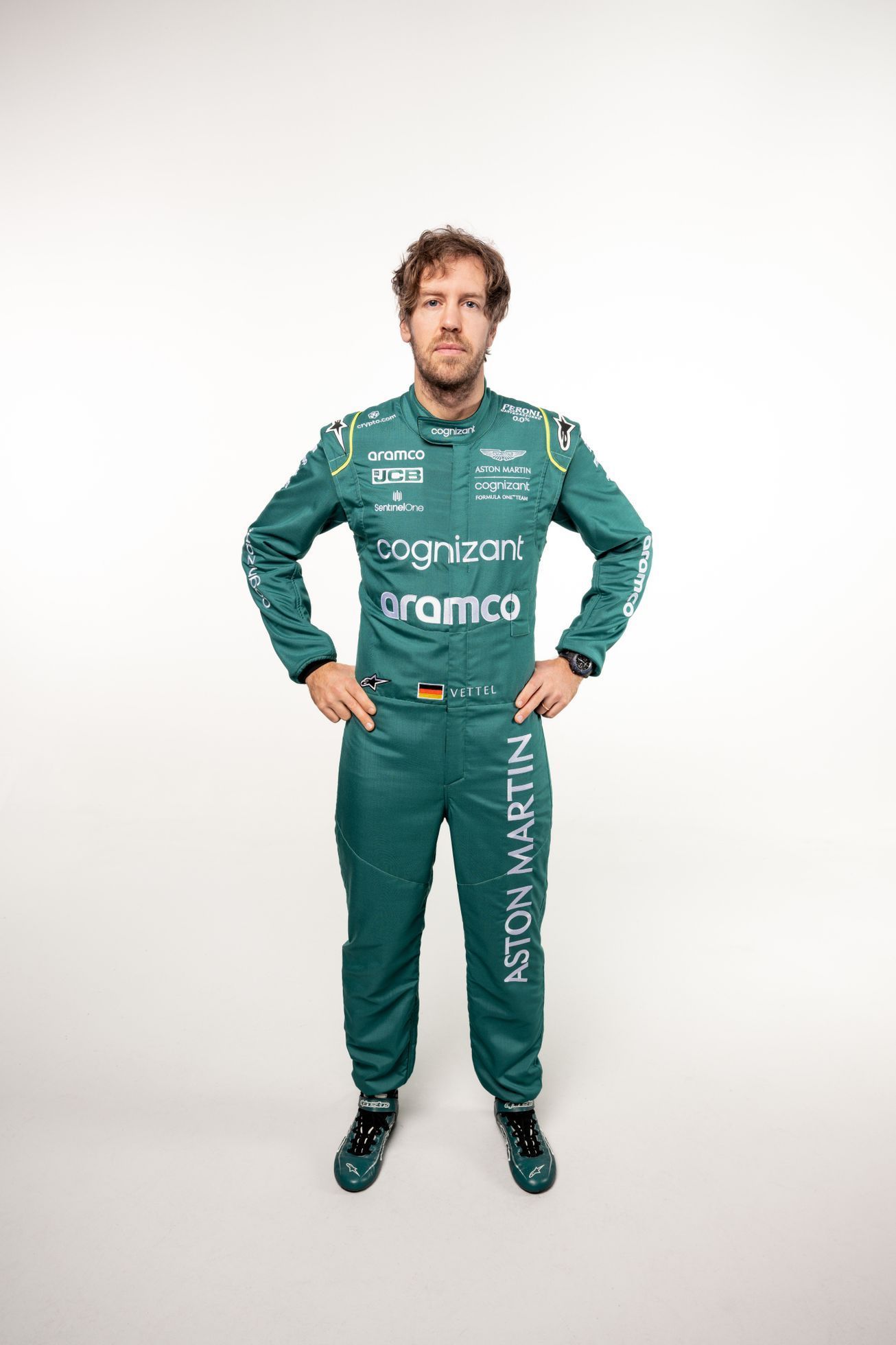 Pilot F1 Sebastian Vettel, Aston Martin (2022)