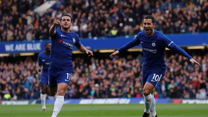 Pedro otevřel skóre nádherným gólem, ale Chelsea musela ve druhém poločase zápas s Watfordem otáčet.
