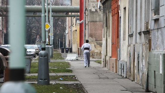 Předlické ghetto. Další domy na spadnutí