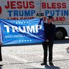 Protesty-summit amerického a ruského prezidenta Donalda Trumpa a Vladimira Putina